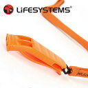 ライフシステム 笛 LIFL2250 （オレンジ）セーフティホイッスルネックストラップツキ SAFETY WHISTLE