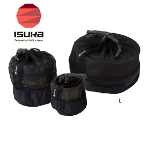 【割引クーポン配布中！4/27土9:59まで】イスカ メッシュポーチ ISK3717メッシュ クッカーバッグ L Mesh Cooker Bag L メッシュバッグ クッカーバッグ ギア収納