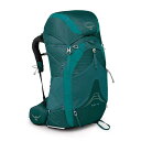 オスプレー エイジャ 48 OS50339 レディース/女性用 ザック リュック バックパック 登山用ザック 小屋迫登山 縦走登山