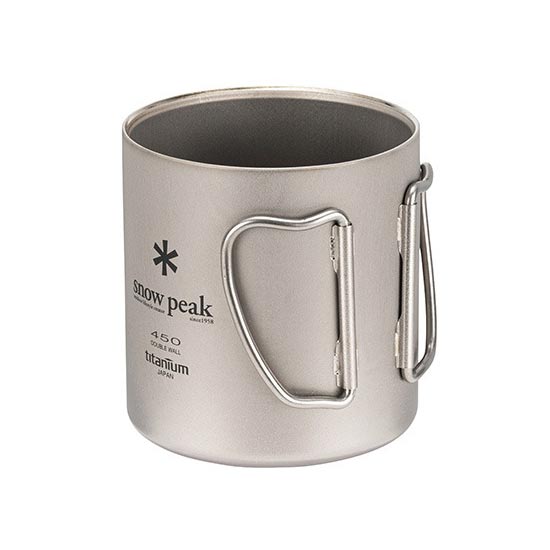【安心のアフターサービス】スノーピーク チタンダブルマグ 450 MG-153 マグカップ コーヒーカップ テーブルウェア コップ チタンマグカップ