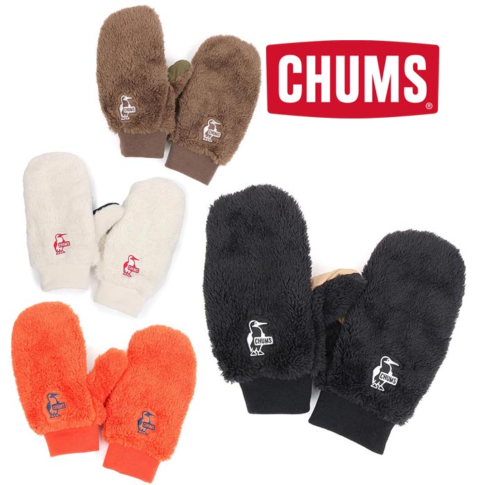 チャムス エルモフリースミトン CH09-1307 ユニセックス/男女兼用 手袋 Elmo Fleece Mitten クリアランスSALE【返品交換不可】