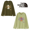 ザノースフェイス ロングスリーブシレトコトコティー NTJ82332ST キッズ/子供用 Tシャツ L/S Shiretoko Toko Tee 2023年秋冬新作