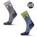 フィッツ ライトハイカークルー(中厚手) fitsF1083 登山 ハイキング ソックス メンズ/男性用 レディース/女性用