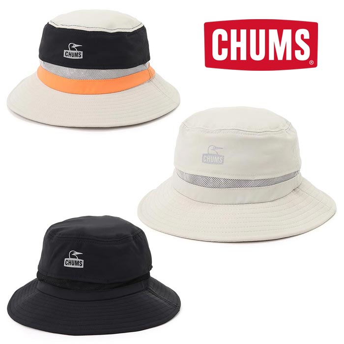 チャムス チャムス ワークアウトサンシェードハット CH05-1368 ユニセックス/男女兼用 帽子 Work Out Sunshade Hat 2024年春夏