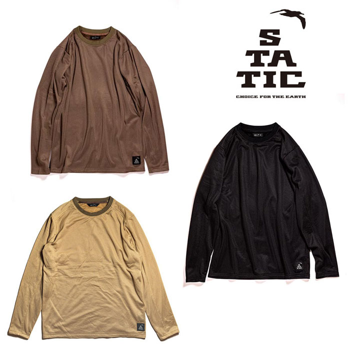 スタティック アドリフト クルー STATICS102124 メンズ/男性用 フリース Adrift Crew 2024年秋冬