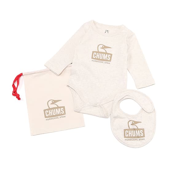 チャムス ベビーロングスリーブギフトセット CH27-1032 キッズ/子供用 ロンパース Baby L/S Gift Set 2024年秋冬新作