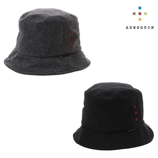 アクシーズクイン ウールバケットボウ AXES013071 バケットハット ※クリアランス【返品交換不可】