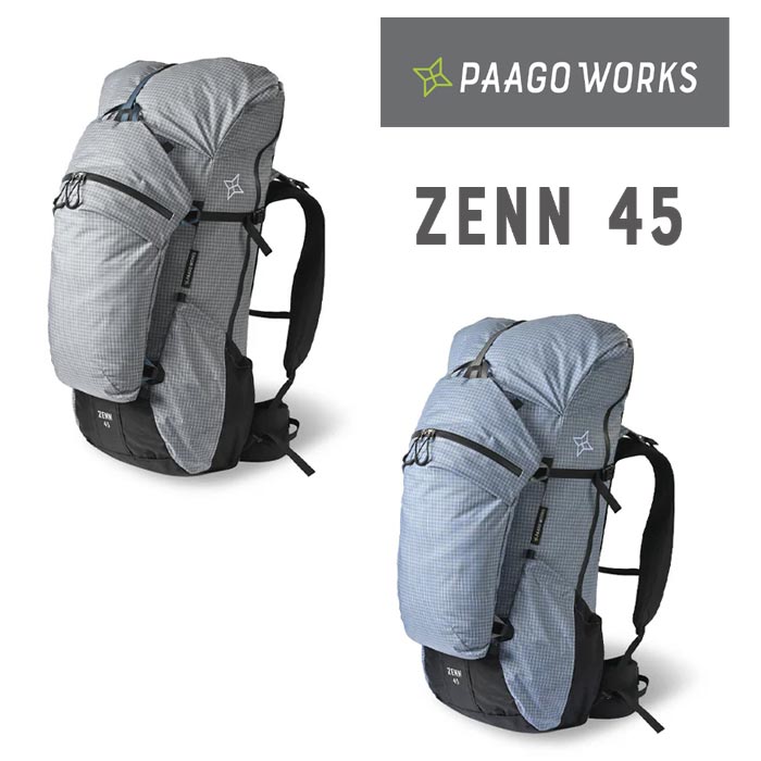 パーゴワークス ゼン45 pworksHP503 リュック ZENN45 ザック ハイキング トレッキングザック 登山