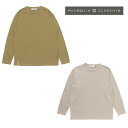 アクシーズクイン エレメンツ ロングスリーブのTシャツ AXES021072 ユニセックス/男女兼用 長袖Tシャツ 2025年春夏新作