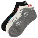 チャムス 3Pブービーアンクルソックス CH06-1127 レディース/女性用 ソックス 3足セット 3P Booby Ankle Socks 2025年春夏新...