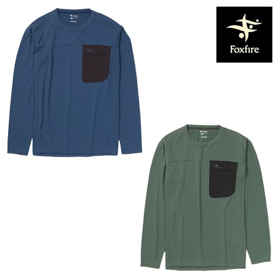 樂天商城 - フォックスファイヤー SCプリモクルー FXF5215594 メンズ/男性用 長袖Tシャツ SC Primo Crew