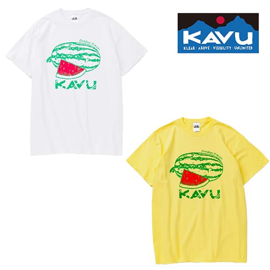 カブー ウォーターメロン Tシャツ KAVU19822254 メンズ/男性用 半袖Tシャツ 2025年春夏新作