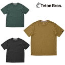ティートンブロス Axio Lite Tee TB251-42 メンズ/男性用 半袖Tシャツ 2025年春夏新作(4)