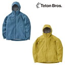 ティートンブロス Feather Rain Jacket TB251-010 メンズ/男性用 レインウェア 2025年春夏新作