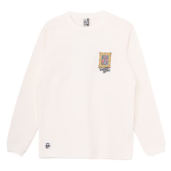 樂天商城 - チャムス アートブービーブラッシュドロングスリーブTシャツ CH11-2664 レディース/女性用 長袖Tシャツ Art Booby Brushed L/S T-Shirt ※先行クリアランス【返品交換不可】