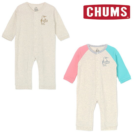 チャムス ベビーブービーロングスリーブロンパース CH27-1034 キッズ/子供用 Baby Booby L/S Rompers 2025年秋冬新作