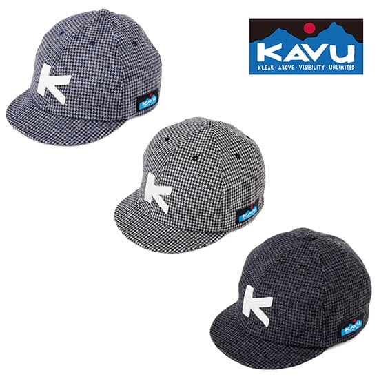 乐天商城 - カブー ツイードベースボールキャップ KAVU19822342 キャップ Tweed Base Ball Cap 2025年秋冬新作