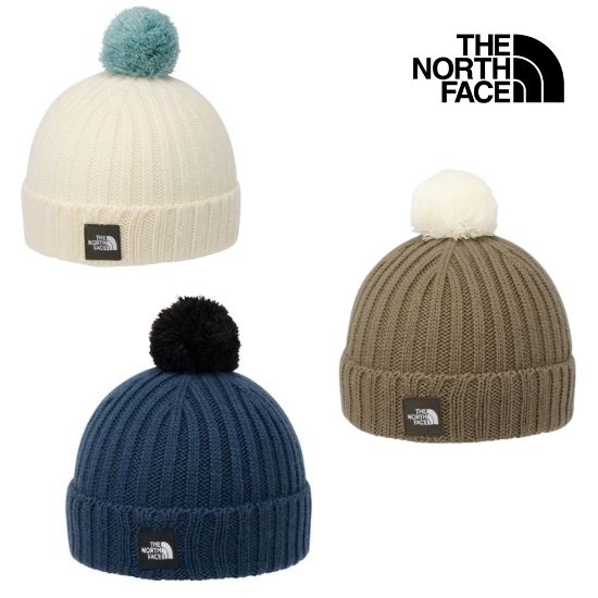 ザノースフェイス ポンポンカプッチョ NNB42402 キッズ/子供用 ニットキャップ B POM POM CAPPUCHO 2025年秋冬新作