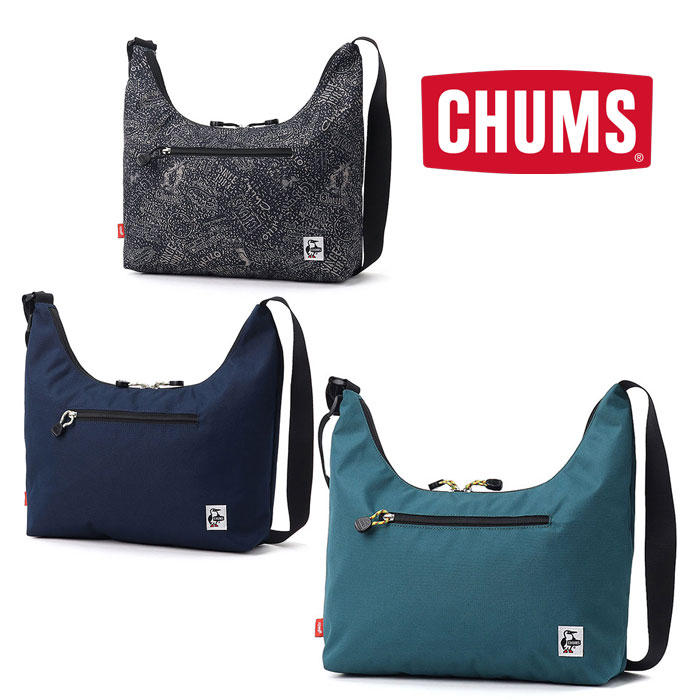 Rakuten - チャムス リサイクルプレーンショルダーバッグ CH60-4093 ショルダーバッグ Recycle Plain Shoulder Bag カジュアルバッグ