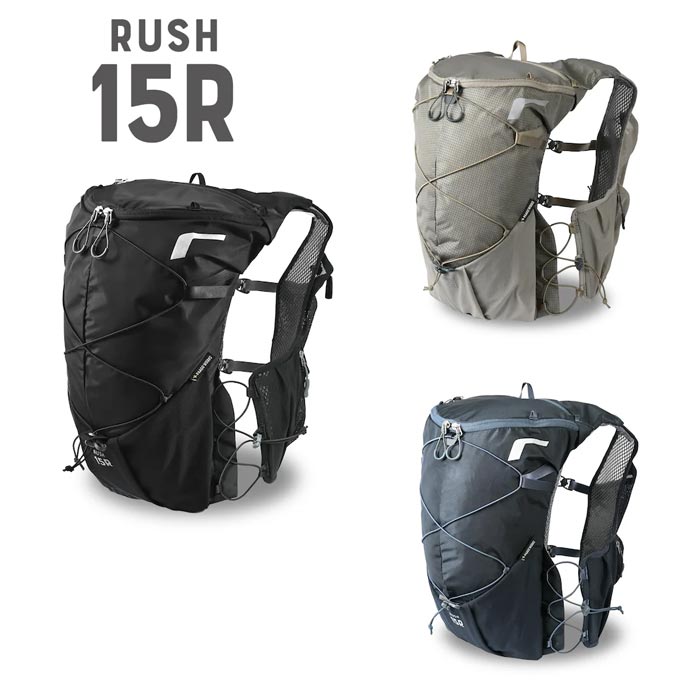 樂天商城 - パーゴワークス ラッシュ15R pworksRP603 RUSH 15R リュック トレランパック トレイルランニング リュック 2026年モデル