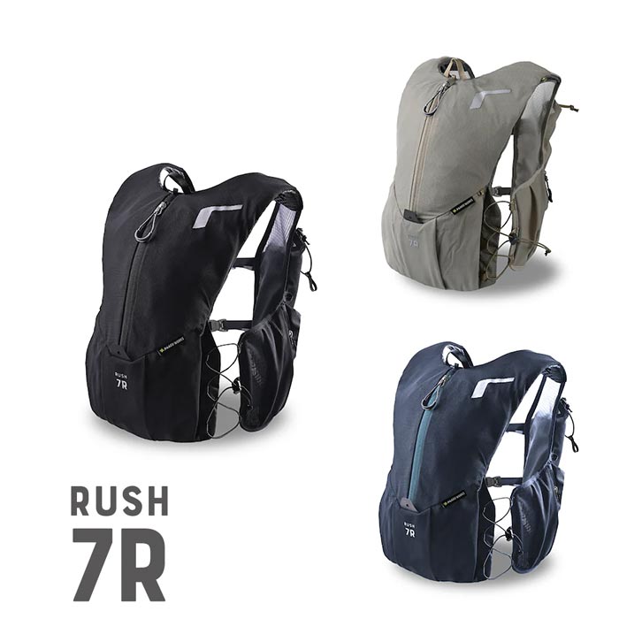 樂天商城 - パーゴワークス ラッシュ7R pworksRP605 RUSH 7R リュック トレランパック トレイルランニング リュック 2026年モデル