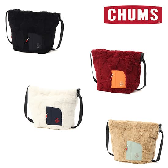 Rakuten - チャムス ブービーエルモ2ウェイショルダーバッグ CH60-4035 Booby Elmo 2way Shoulder Bag 2025年秋冬新作