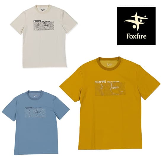 Rakuten - フォックスファイヤー TSコンターラインT S/S FXF5215649 メンズ/男性用 半袖Tシャツ TS Contour Line Tee S/S 2026年春夏新作