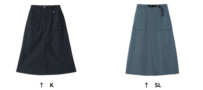 ザノースフェイス コンパクトスカート NBW22631 レディース/女性用 Compact Skirt ...