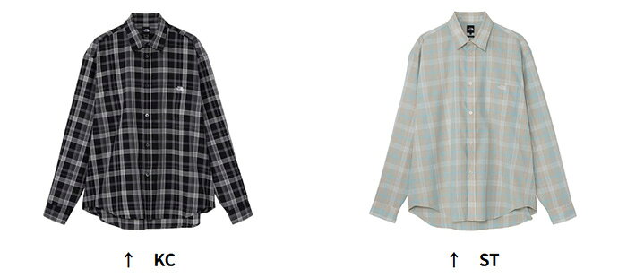 ザノースフェイス ロングスリーブフラッシュドライチェックシャツ NR12630 ユニセックス/男女兼用 長袖シャツ L/S FD Check Shirt ※クリアランスセール【返品交換不可】 kompas-10102704 アウトドアーズ・コンパス サンプル画像2