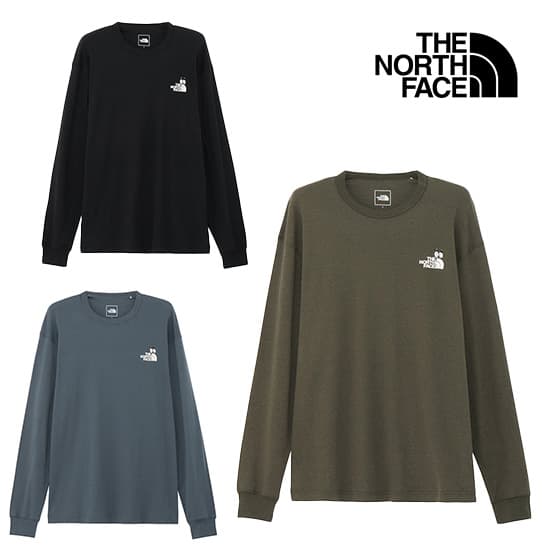 Rakuten - ザノースフェイス ロングスリーブズーピッカーティー NT32658 ユニセックス/男女兼用 長袖Tシャツ L/S Zoo Picker Tee 2026年春夏新作
