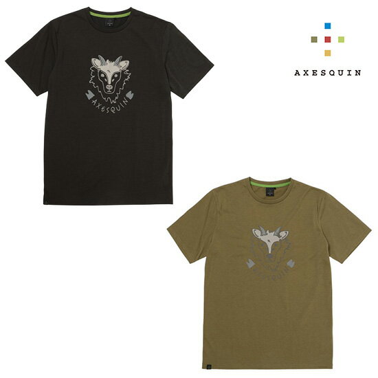 Rakuten - アクシーズクイン AQ Graphic Tee -カモシカ AXES011183 メンズ/男性用 半袖Tシャツ 2026年春夏新作