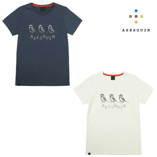 Rakuten - アクシーズクイン Women's AQ Graphic Tee -シジュウカラ AXES011185 レディース/女性用 半袖Tシャツ 2026年春夏新作