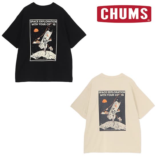 Rakuten - チャムス スペースブービースペースシップポケットTシャツ CH01-2701 メンズ/男性用 半袖Tシャツ Space Booby Spaceship Pocket T-Shirt 2026年春夏新作