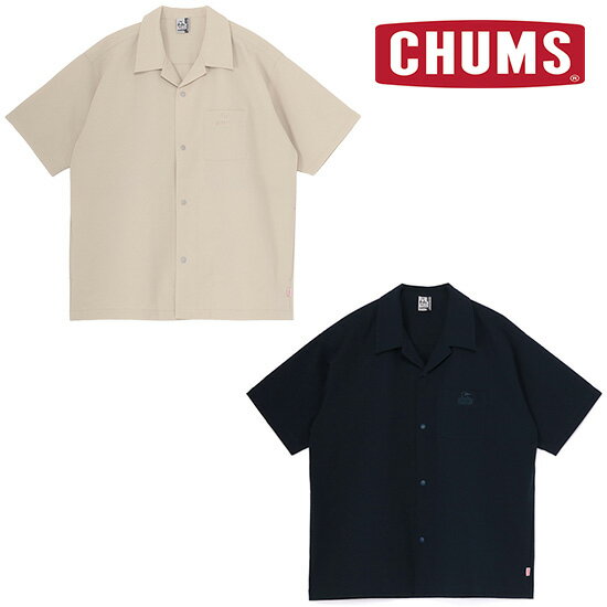 樂天商城 - チャムス シアチャッカーストレッチシャツ CH12-1261 レディース/女性用 半袖シャツ Seerchucker Stretch S/S Shirt 2026年春夏新作