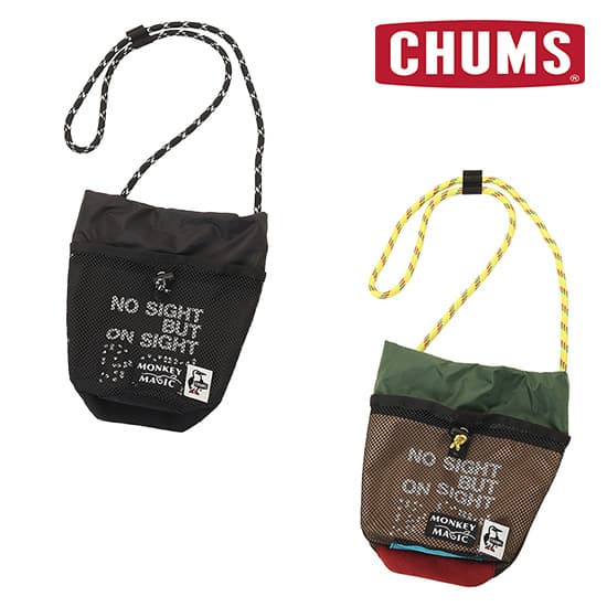 樂天商城 - チャムス 26モンキーマジックチョークショルダーバッグ CH60-4077 26 Monkey Magic Chalk Shoulder Bag 2026年春夏新作