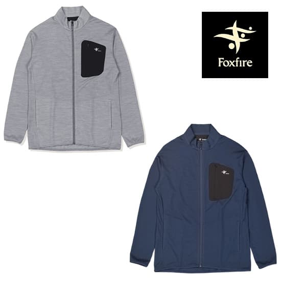 樂天商城 - フォックスファイヤー マイクログリッドウールフルZIP FXF5215654 メンズ/男性用 ジップシャツ Micro Grid Wool Full Zip 2026年春夏新作