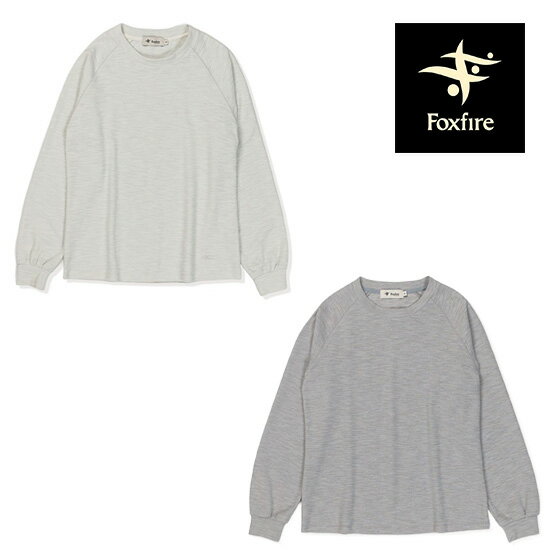 樂天商城 - フォックスファイヤー スラブリブラグランクルー FXF8215694 レディース/女性用 長袖Tシャツ Slab Rib Raglan Crew-neck 2026年春夏新作