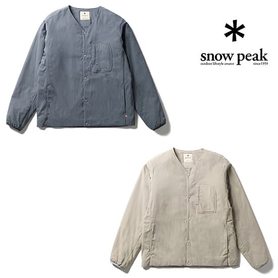乐天商城 - スノーピーク Flexible Insulated Cardigan JK-26SU001 ユニセックス/男女兼用 ジャケット 2026年春夏新作