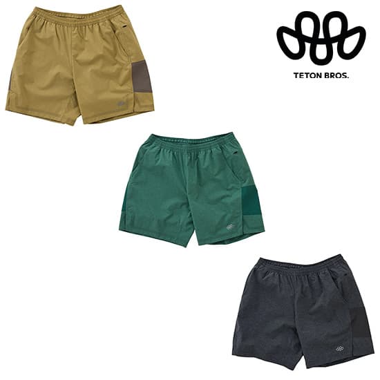 ティートンブロス TB261-500 メンズ/男性用 ショートパンツ Scrambling Short 2026年春夏新作