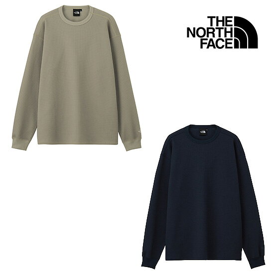 ザノースフェイス ロングスリーブワッフルクルー NT62636 ユニセックス/男女兼用 長袖Tシャツ L/S WAFFLE CREW 2026年秋冬新作