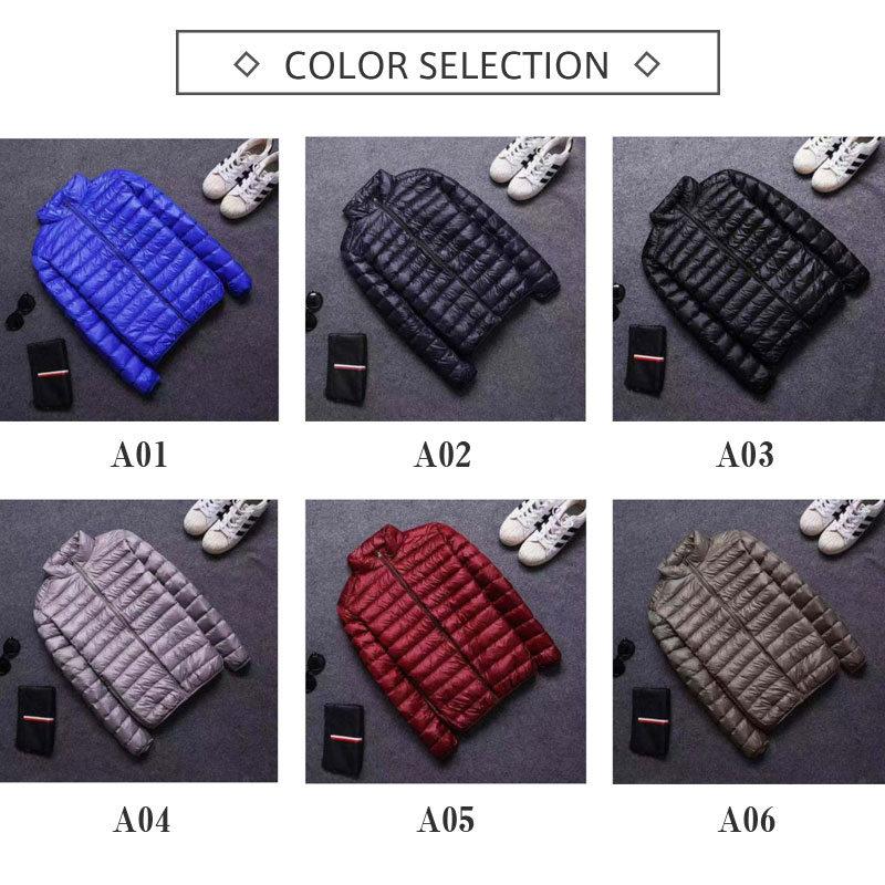 軽量 厚手 ブルゾン 防寒 防風 暖かい アウター メンズ ダウンジャケット インナー 中綿コート 秋冬 ショート丈