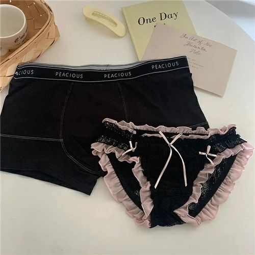 ペア 男女2着セット セクシー ハンガー カップル 下着 sexy カ ショーツ ペア パンツ ブランド レディ..