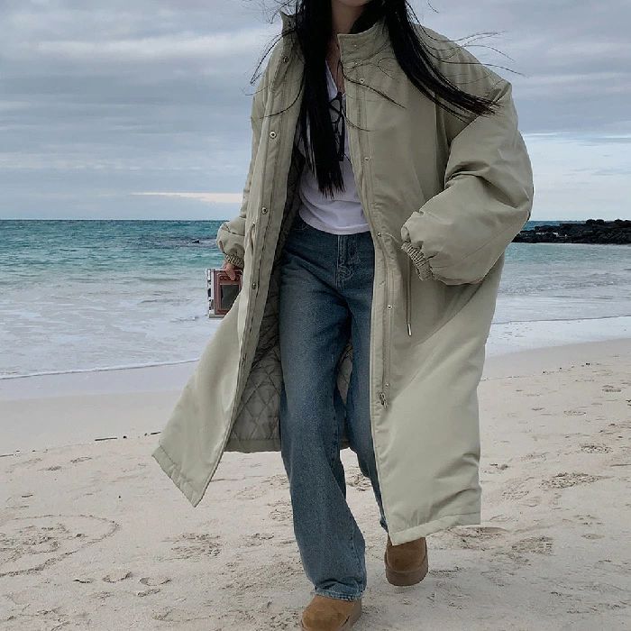 大きいサイズ ロング 秋 あったか 