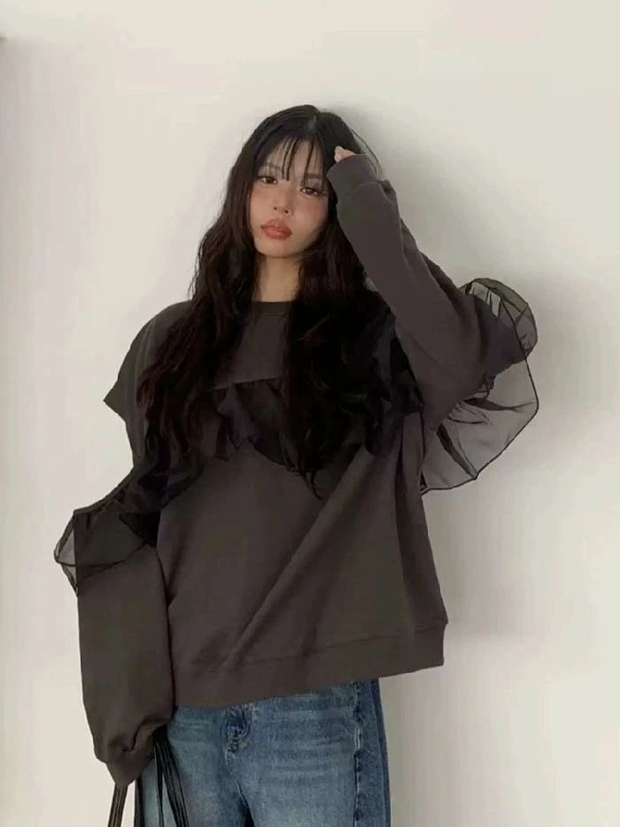 カジュアル ト レディース こなれ感 春 柔らかい フェミニン 長袖 秋 着回し おしゃれ カットソー シンプル トップス 春 Tシャツ