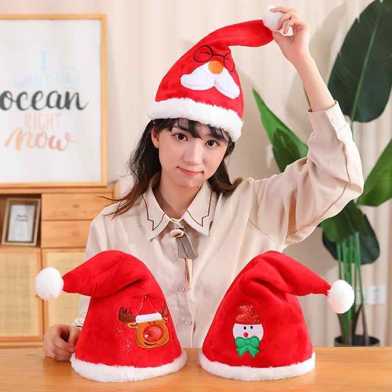 パーテ イベント グッズ トナカイ 雪だるま クリスマス かわいい ぬいぐるみ レディース サンタクロース メンズ 帽子 おもしろい