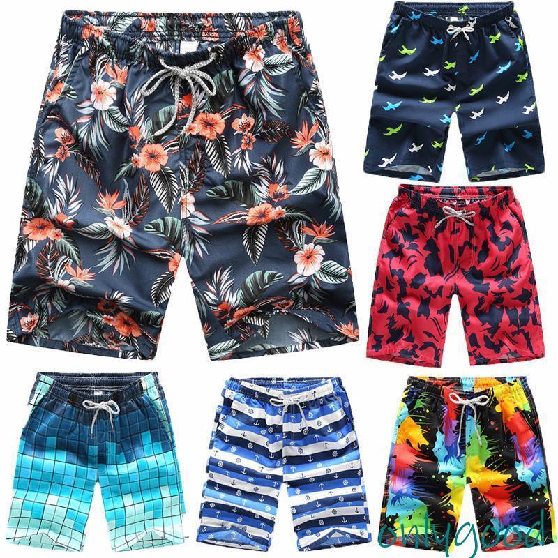 Amphibious Trunks, Surf Shorts, Plain, Men's Swimwear, Swim Trunks, Half Shorts, Swimwear