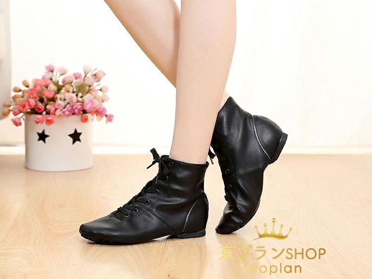 チアリーディング 新体操 ジャズ シュー ダンスシューズ シューズ シューズ 革底 ...