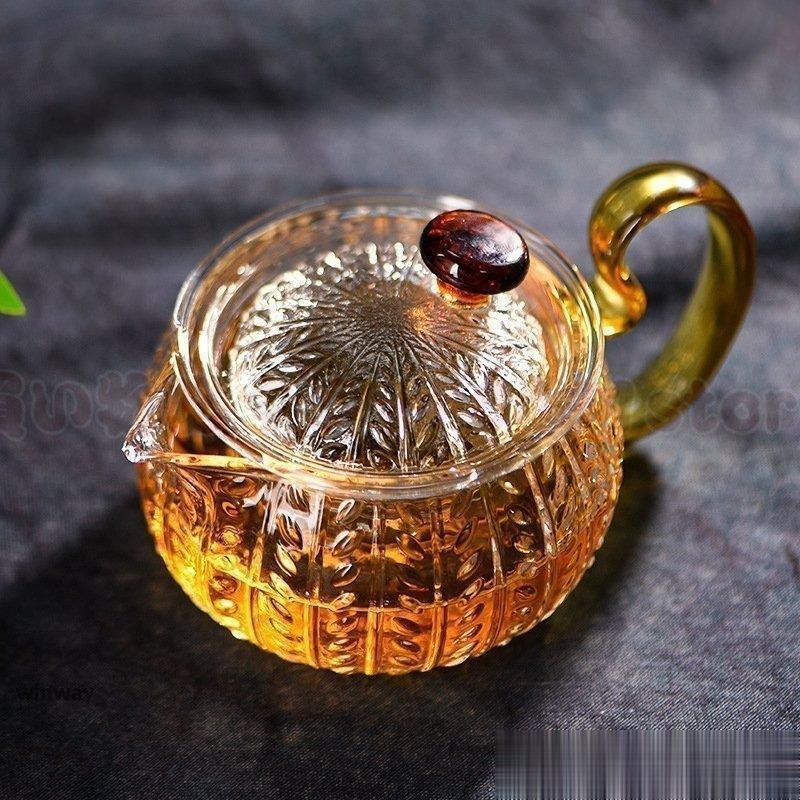 茶器 急須 ガラス お茶会 ガラス急須 耐熱 耐熱ガラス 300ml/600ml 煎茶道具 紅茶ポット 透明 おしゃれ