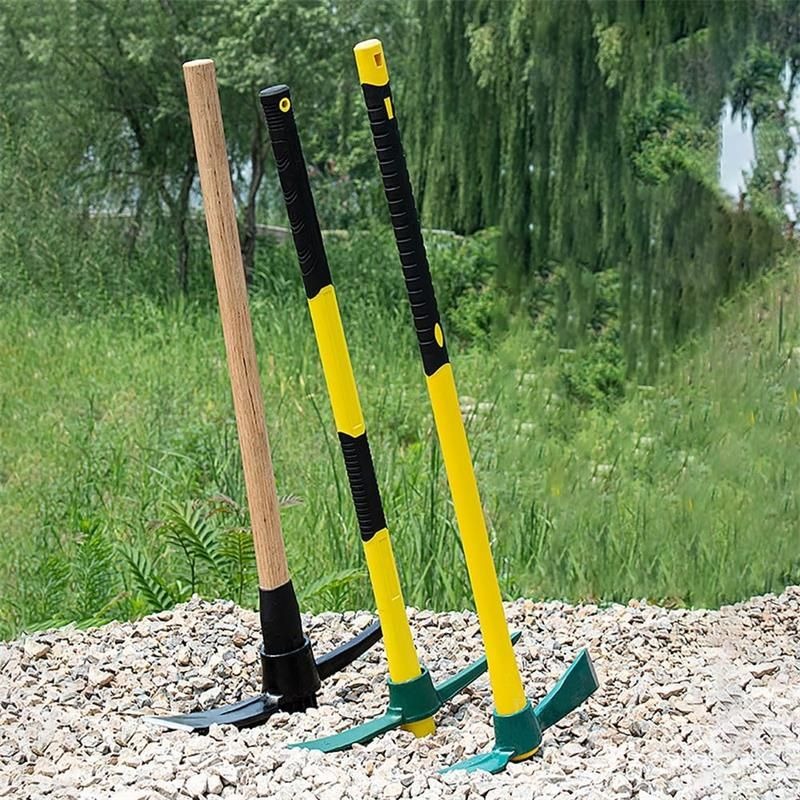 掘削 木の根 斧 ミディアム ツール 鉄のつるはし マンガン鋼 除去木の根ツール つるはし クロスつるは..