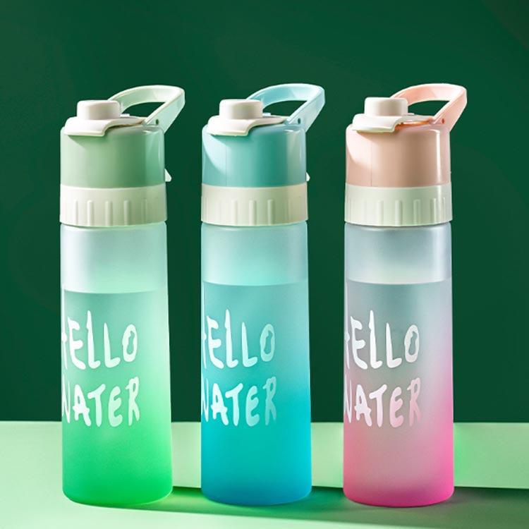 ミスト機能 ドリンクミスト 熱中対策 水分補給 直飲み 水筒 暑さ対策 ドリンクボト...